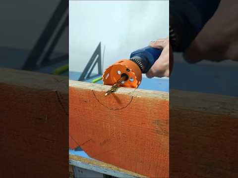 Perfect Woodworking Trick Using a Drill that Will Come in Handy #diy #wood #tricks #tips thumbnail