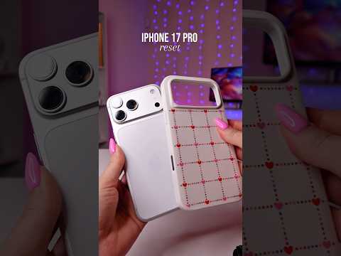 Fresh start for my iPhone 17 pro! #iphone #iphone17pro #iphonerefresh #iphonereset thumbnail