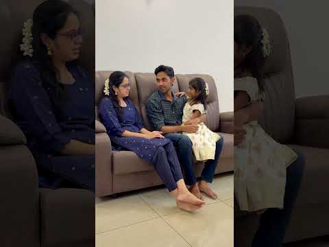 Mom’s reaction on Dad’s little Princess 😂😂 #vijayandvaishu #comedy thumbnail