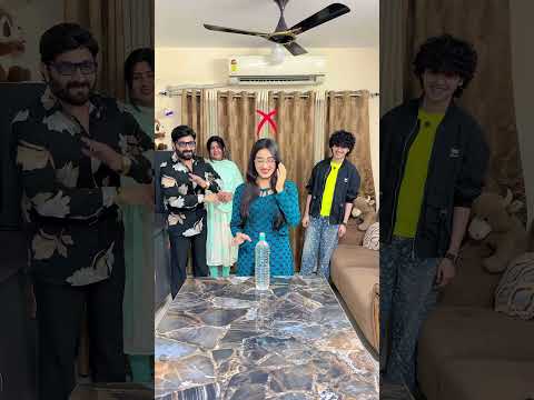 Try this game with your family🫣 #zidaanshahidaly #family #shorts thumbnail