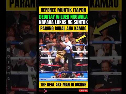 DEONTAY WILDER! NAG DABOG! AYAW HUMINTO! BINUGB0G ANG KALABAN thumbnail