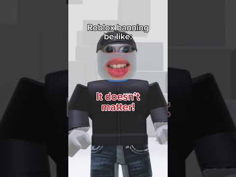Roblox BANNING People Be Like- ?? #roblox #robloxshorts #funny thumbnail
