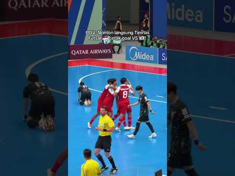 GOAL TIMNAS FUTSAL INDONESIA KE GAWANG KOREA DI AFC FUTSAL ASIAN CUP 2026!🥳⚽️ thumbnail