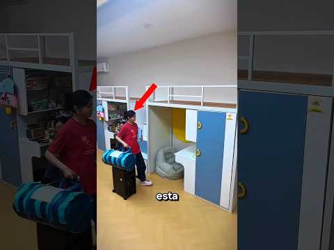 Chica Transformó Cama Pequeña 😱🛏️ #Catsoftiktok #CatLovers #cat #cute #FunnyCats #catcartoon #fyp thumbnail