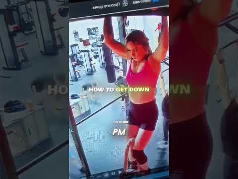 Rescue Of Girl In The Gym After She Unhooked Rope😨🪝 thumbnail
