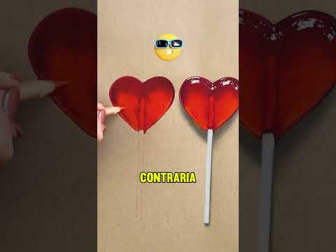 ¡Dibujé un dulce en forma de corazón! 🍬❤️ thumbnail