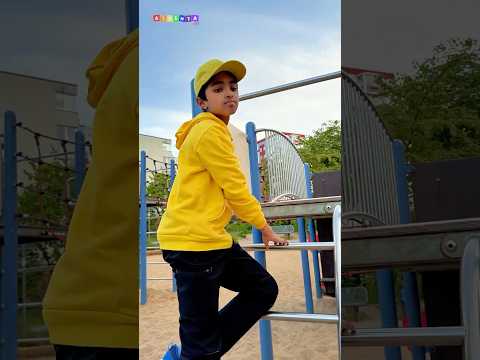 Kids Learn Patience at the Slide 🛝💛 thumbnail