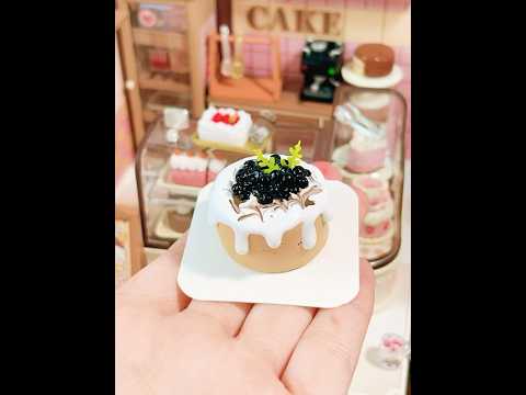 ✨🎂✨Miniature Dessert Magic ✨🎂 | Boba Cake with Lava Filling! thumbnail