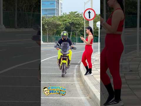The fake 🏍️ motorcicle /cardboard  📦.  #funny #viralvideo #prank #viralvideo thumbnail