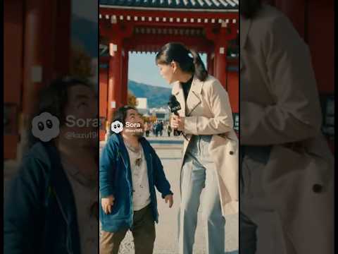 2026年5月17日観光地レポート中に乱入者が現れたので女性レポーターが一喝した thumbnail