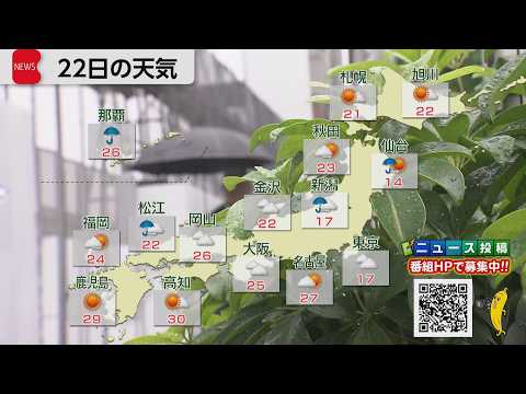 5月22日の天気 thumbnail