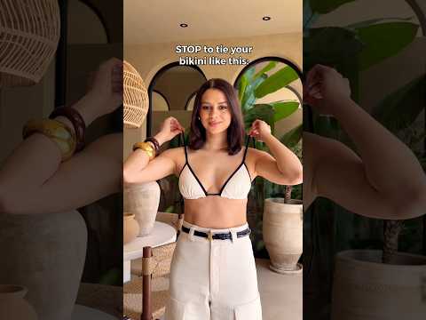 BIKINI HACK to create perfect sizing system 👙 Always adjustable | YES or NO? #bikinihack #howto thumbnail