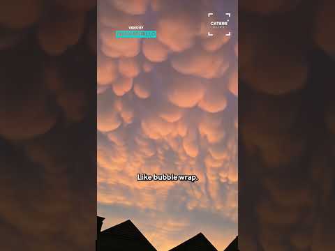 Unreal Clouds Caught On Camera #weather thumbnail