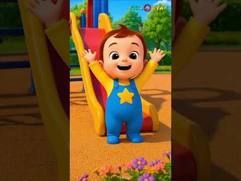 Baby Ronnie’s Slide Playtime | 3D Rhymes & Kids Songs #nurseryrhymes #youtubeshorts #cartoon thumbnail