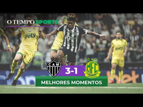 Veja os MELHORES MOMENTOS de Atlético 3 X 1 Mirassol thumbnail