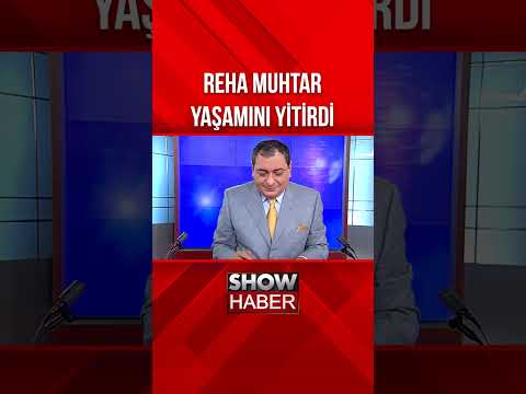 Reha Muhtar, 66 yaşında hayatını kaybetti! #showanahaber #shorts thumbnail
