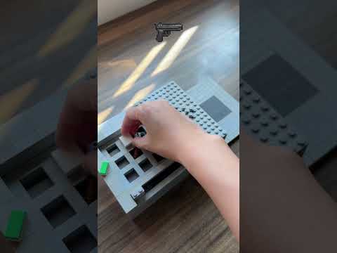 Crafting Minecraft Gun BUT Lego?? 🔫 thumbnail