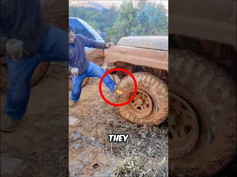 These Professionals Found A Way To Escape Flat Tires! thumbnail
