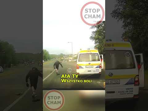 Motocyklista nie opanował mocy  #stopcham #dashcam #motocykl thumbnail