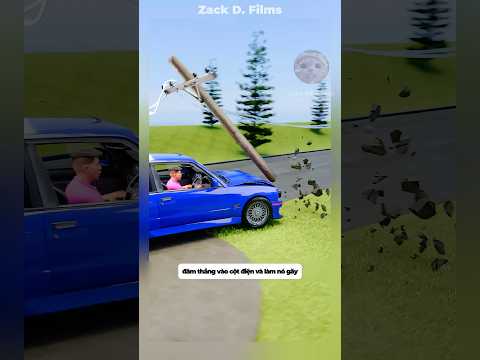 Bạn vô tình lái xe đâm vào cột điện hãy làm cách này để thoát thân#shorts #facts thumbnail