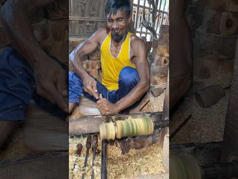He Took Big Risks to Make This Beautiful Bamboo Water Glass #shorts #amazing thumbnail