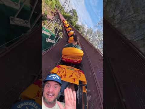 A ROLLERCOASTER WITH NO TRACKS ? WHY ? @TheCoasterScoop #shorts thumbnail