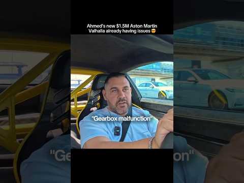 AHMED'S NEW $1.5M ASTON MARTIN IS ALREADY HAVING ISSUES🤯💥📉 thumbnail