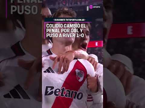COLIDIO CAMBIÓ PENAL POR GOL Y RIVER SE PUSO 1-0 ANTE ROSARIO CENTRAL ⚪? thumbnail