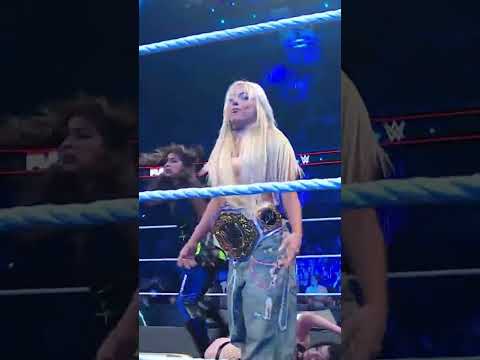 Bayley & Lyra Valkyria save the WWE Women’s Tag Team Champs from The Judgment Day ? #WWERaw thumbnail