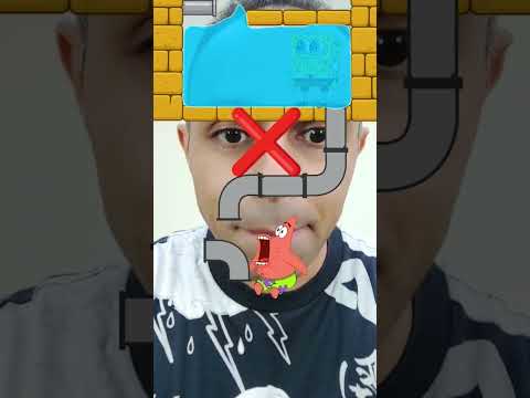 انقاذ غريق سبونج بوب | Help Spongebob !! 🧽😱 #shorts #trending #spongebob thumbnail