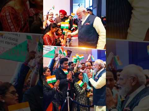 PM Modi received a warm welcome in the Netherlands | #amsterdam | #shorts thumbnail