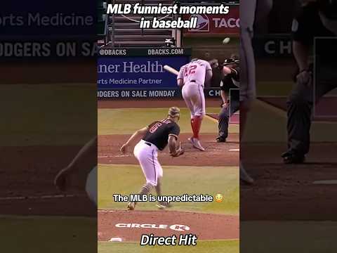 MLB funniest moments #baseball #mlb #funnymoments #sports thumbnail