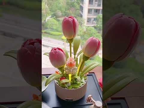 Magic Bloom LED Interactive Flower Lamp ( # 3281  ) 1️⃣ Product link in bio thumbnail