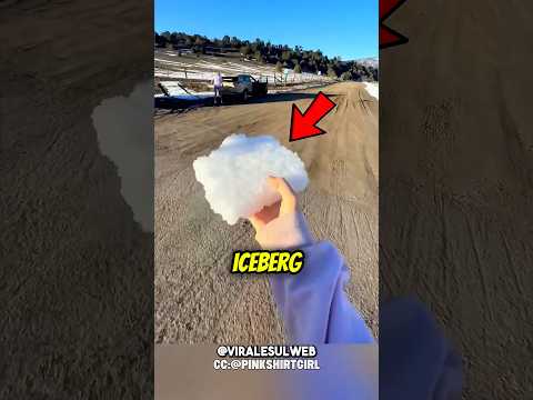 Hanno portato la NEVE nel DESERTO😲❄️ #shorts thumbnail