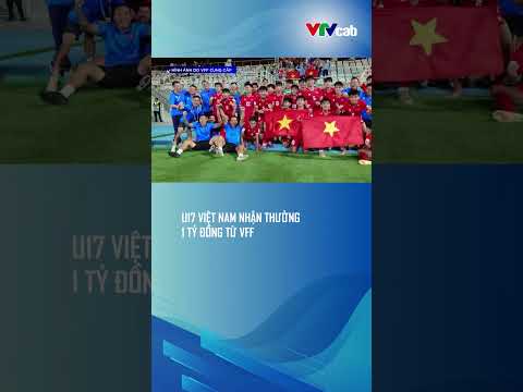 U17 Việt Nam nhận thưởng 1 tỷ đồng từ VFF thumbnail