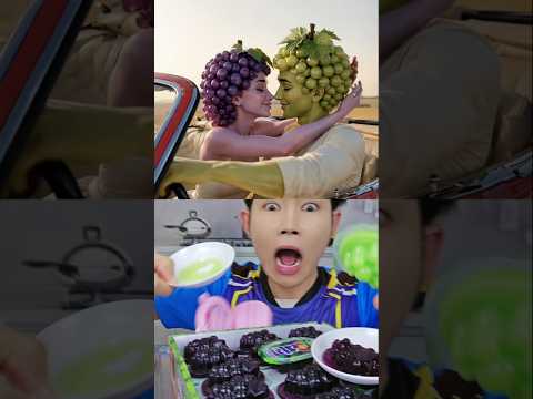 ละครผลไม้องุ่นม่วงองุ่นเขียว #funny thumbnail