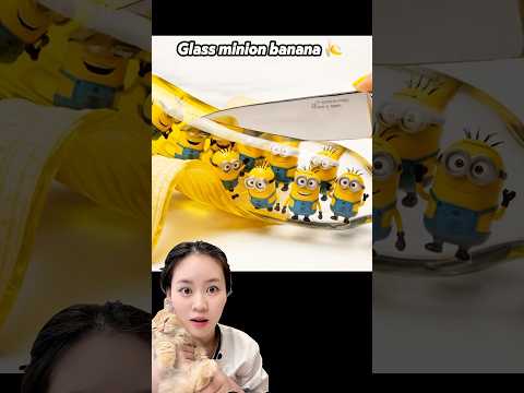Glass minion banana 🍌 REAL OR AI? thumbnail
