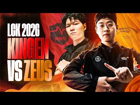 ZEUS VS KINGEN - HLE VS NS HEATS UP LCK SPRING 2026 thumbnail