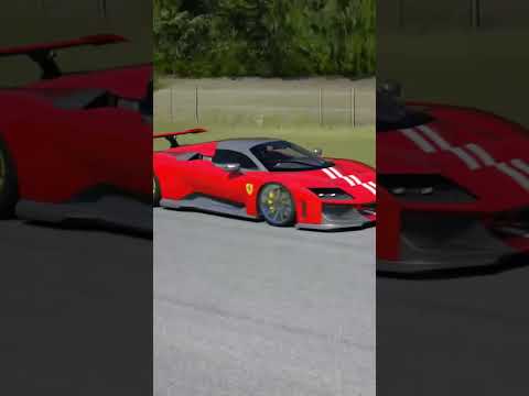 Ferrari F80 vs Kawasaki Ninja H2R #shorts #ferrari #kawasaki #superbike #supercars #car #cars thumbnail