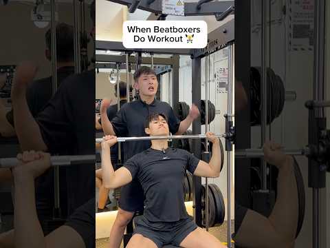 When Beatboxers Do Workout #beatbox #tiktok thumbnail