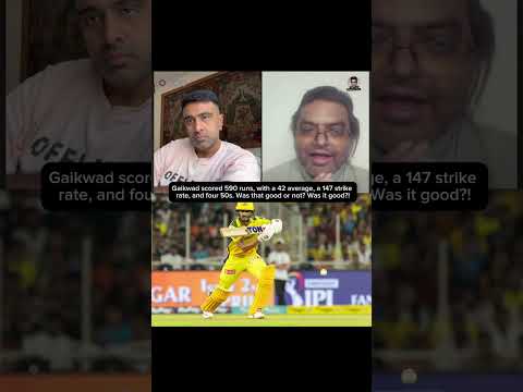 Did Ruturaj Really Look Good Back Then?  #ipl #ashwin #ruturajgaikwad thumbnail