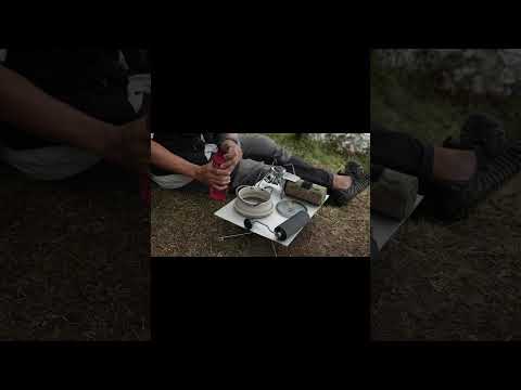You Need to See This Morning View #outdoors #shorts #camping thumbnail