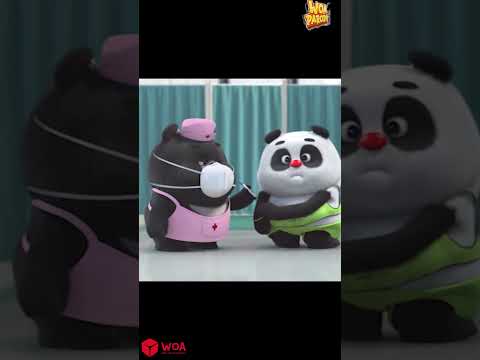 Bamboo Panda - Got vaccinated #shorts thumbnail