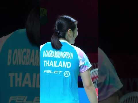How was that saved!? #shorts #badminton #BWF thumbnail