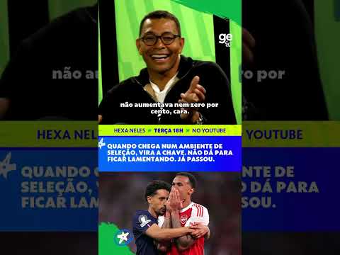 "NA SELEÇÃO BRASILEIRA NÃO DÁ PRA FICAR LAMENTANDO" | #shorts | Hexa Neles! thumbnail