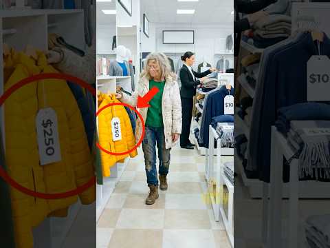 The Store Worker Secretly Paid For Her Jacket #shorts #kindness thumbnail