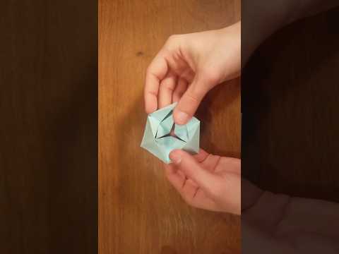 Paper Moving Flexagon (infinity) #shorts thumbnail