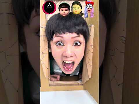 Sion Princess Squid Game in a Cardboard House 📦🦑 thumbnail