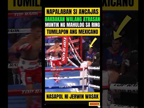 ANCAJAS! LUMAKAS! MEXICAN BOXER WASAK! TUMILAPON SA RING! thumbnail