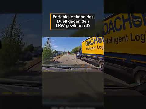 Wieso würde man vor einen LKW ziehen? ._. | RLP Dashcam | #shorts thumbnail